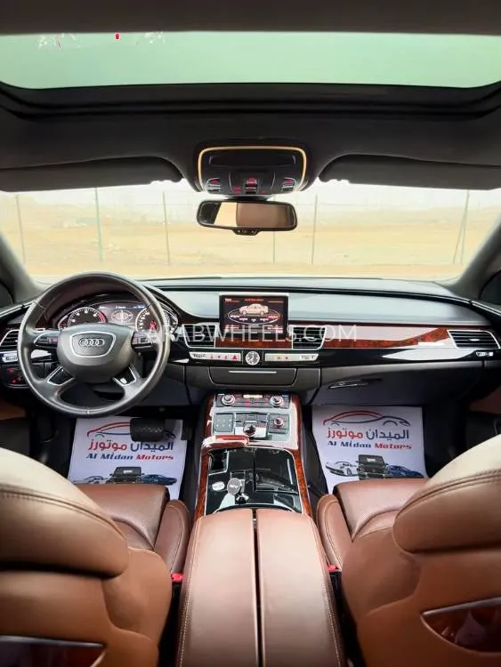 Audi A8 2014 for Sale in Abu Dhabi Image-7
