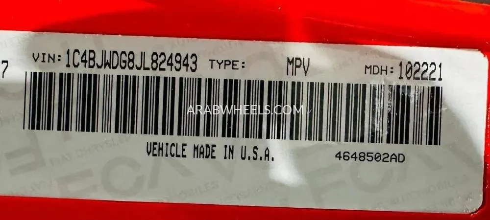 جيب رانجلر 2018 for Sale in دبي Image-10