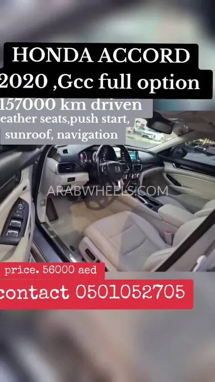 Honda Accord 2020 for Sale in Sharjah Image-18