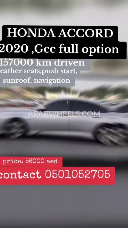 Honda Accord 2020 for Sale in Sharjah Image-20