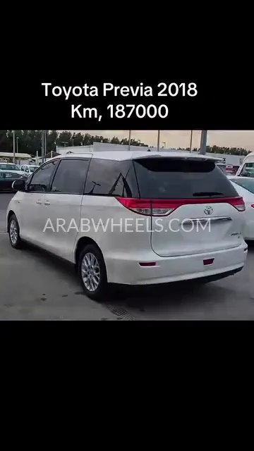 تويوتا بريفيا 2018 for Sale in رأس الخيمة Image-9