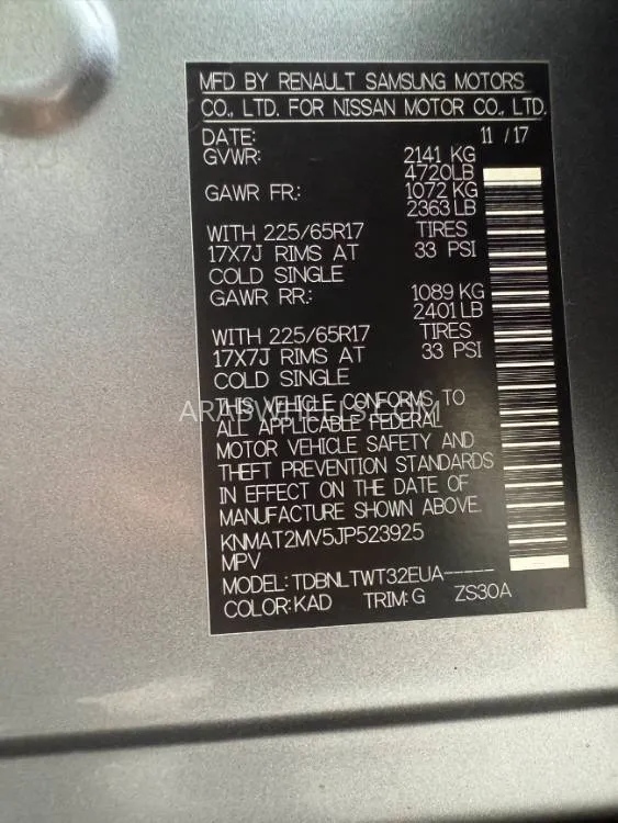 Nissan Rogue 2018 for Sale in Sharjah Image-11