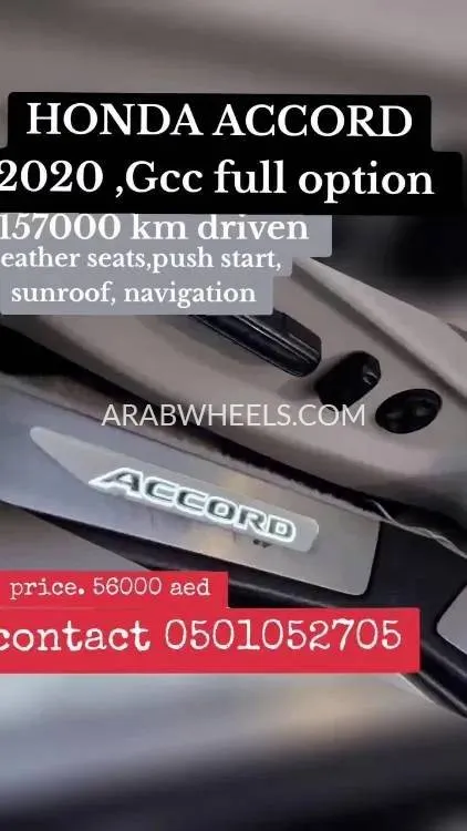 Honda Accord 2020 for Sale in Sharjah Image-17