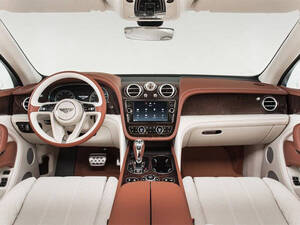 Bentley Bentayga Interior 