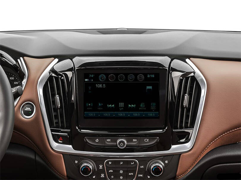 شيفروليه ترافرس الجيل الثاني الداخلية 