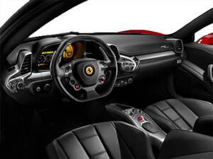 Ferrari 458 Interior 