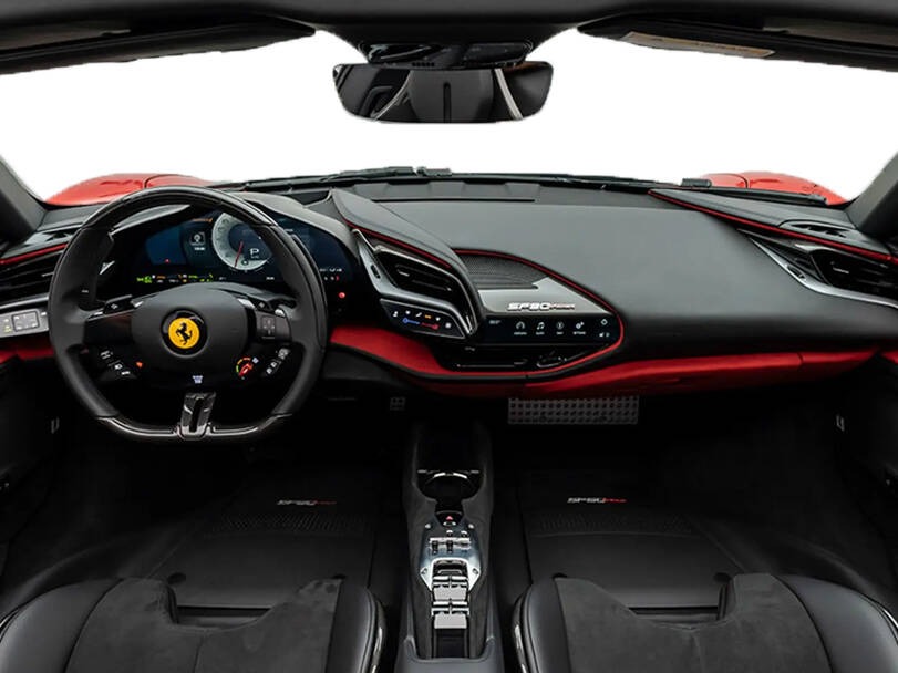 فيراري SF90 سبايدر 2025 الداخلية 
