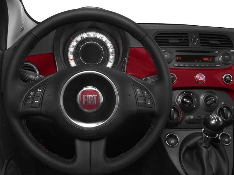 Fiat 500 Interior 