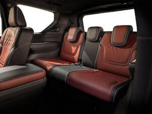 Infiniti QX80 Interior Rear Seats