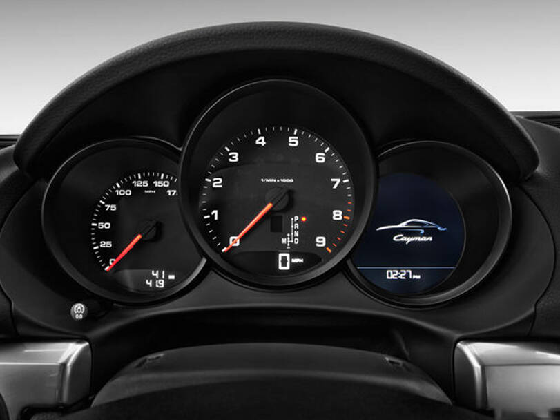 بورشه كايمان الداخلية 