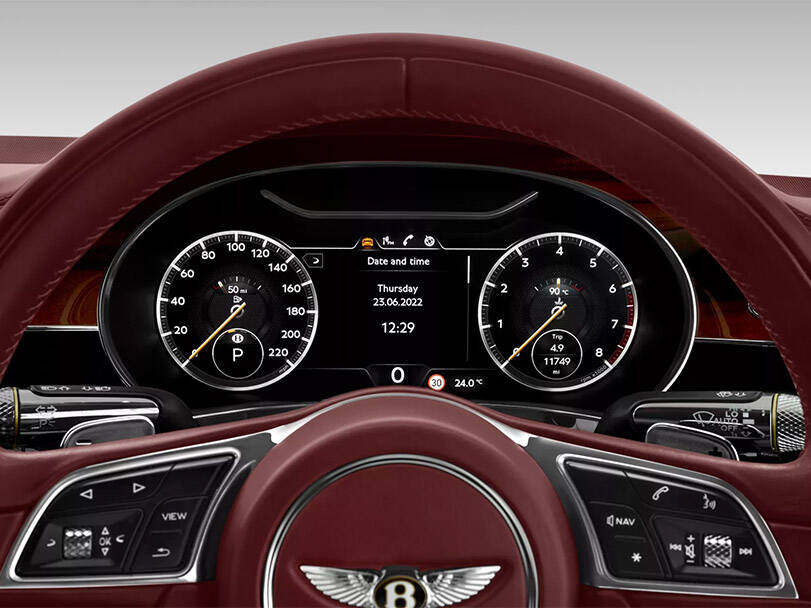 بينتلي كونتيننتال GTC الجيل الثالث الداخلية 