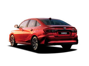 Toyota Yaris Exterior Left Rear View