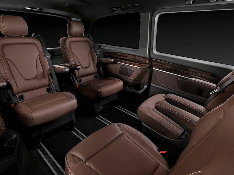 Mercedes Benz V Class Interior 