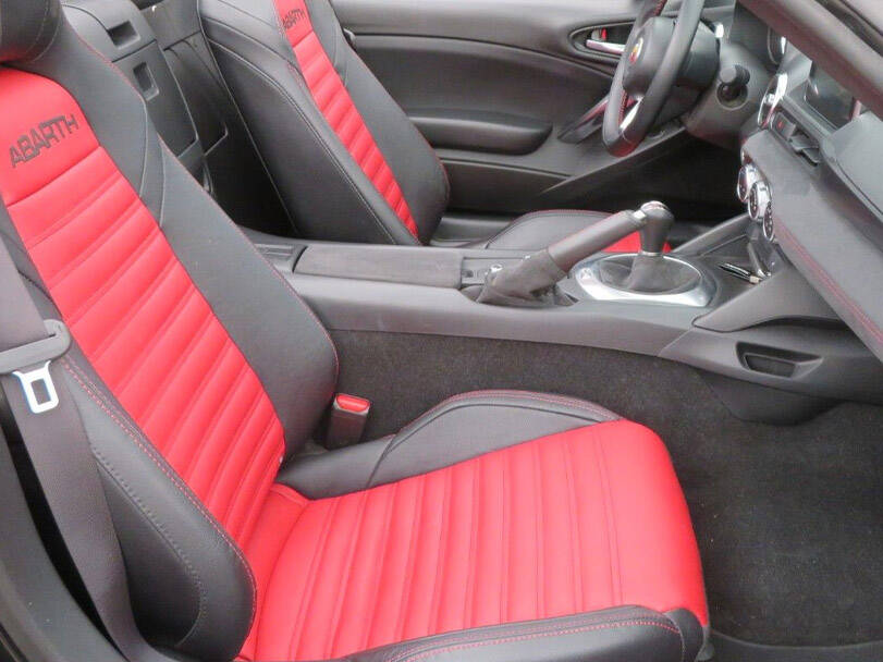 Abarth 124 Spider Interior 