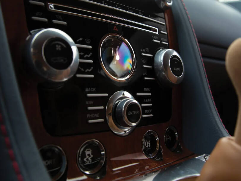 Aston Martin V12 Zagato Interior 