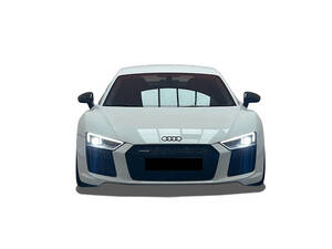 أودي R8 الخارجية 