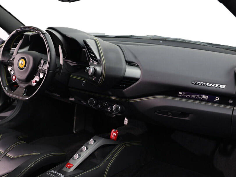 Ferrari 488 GTB Interior 