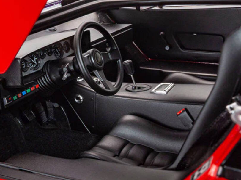 Lamborghini Countach Interior 