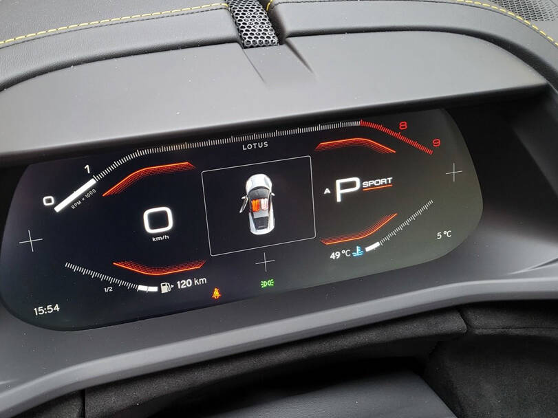 Lotus Emira Interior 