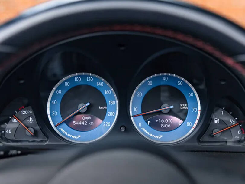Mercedes Benz SLR Interior 