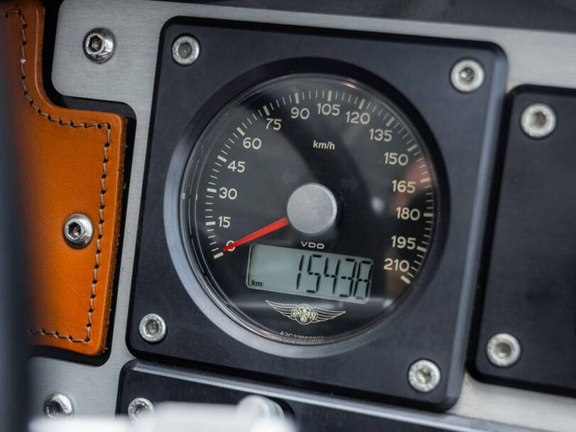 Morgan 3 Wheeler Interior 