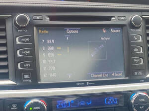 Toyota Kluger Interior 