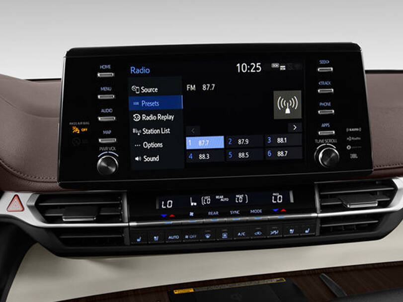 Toyota Sienna 2025 Interior 